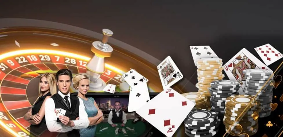 A collage of various 55bmw online games including live dealer tables, sports betting interfaces, and colorful slot machines, representing diverse entertainment options.