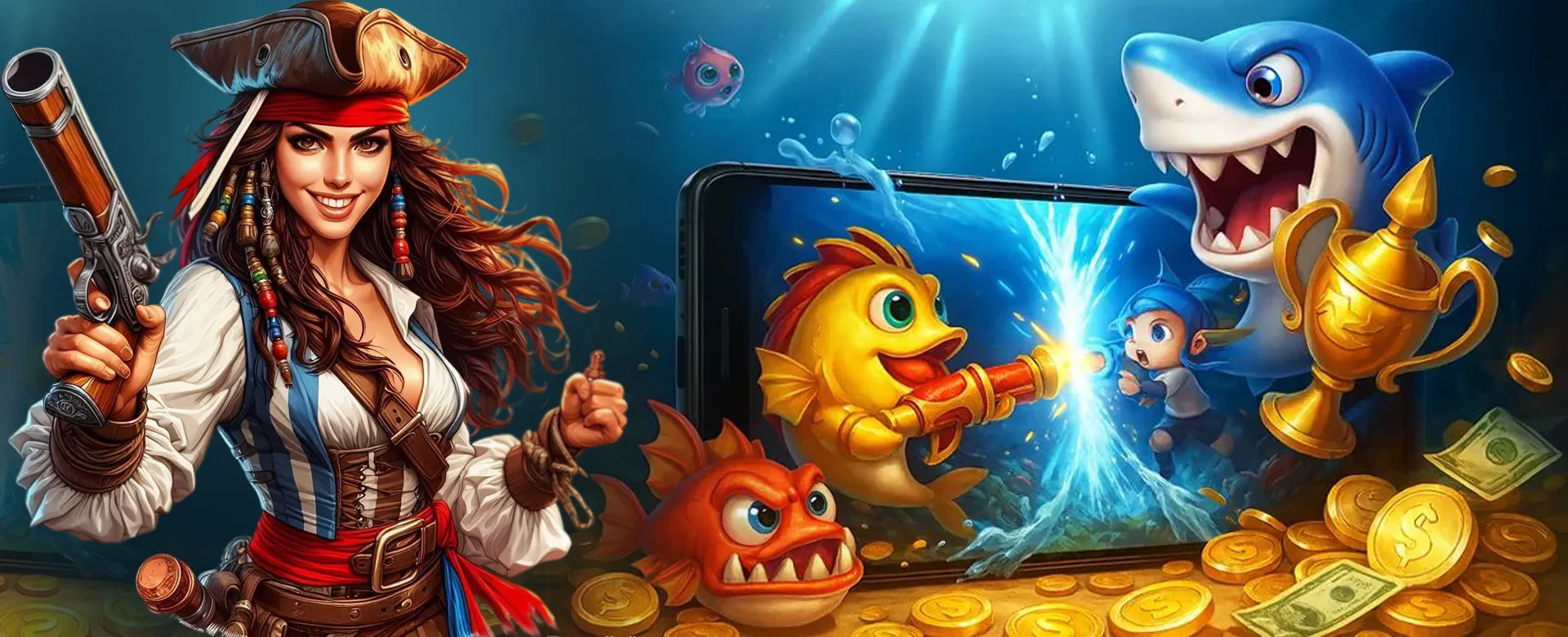 A vibrant online casino interface with 55bmw branding, showcasing various games and a golden glow, representing a premier entertainment guide in the Philippines.